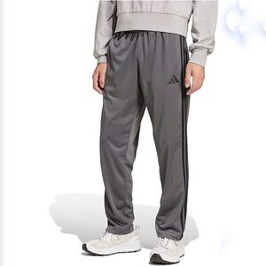 Adidas Men's Charcoal Sweatpants Grey Track Pants Joggers Sweatpants Sz 2XL NWOT